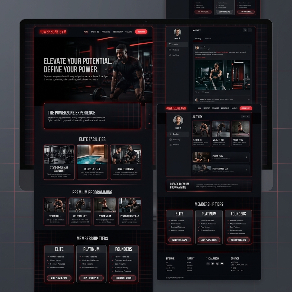 Static preview of PowerZone Gym